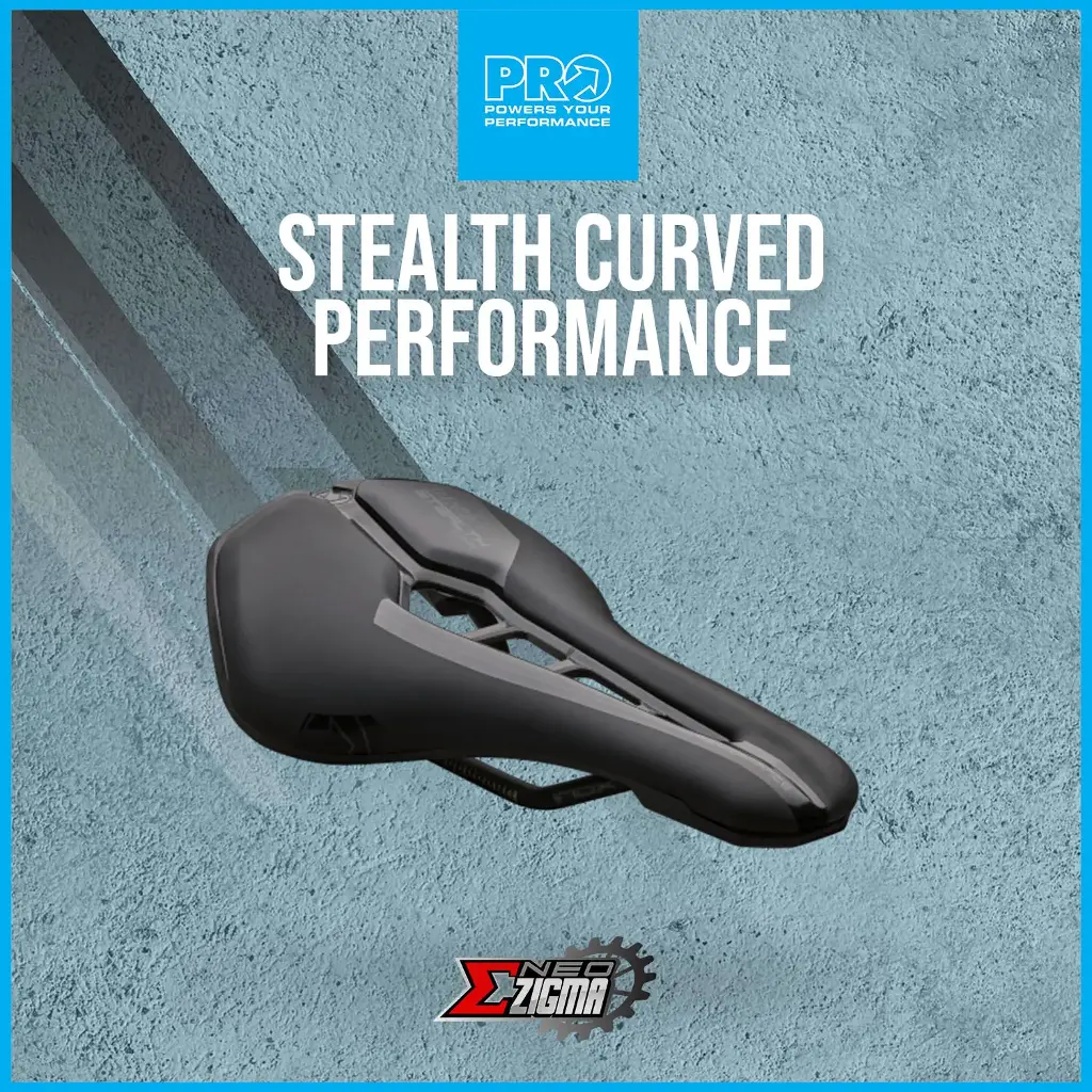 Saddle Road PRO Stealth Curved Performance Stainless 142mm